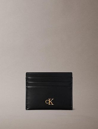Calvin Klein Tarjetero De Piel Con Protecci&oacute;n Rfid Y Monograma