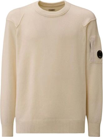 C.P. Company C.p. Company, Heren, Truien, Beige, Maat: 2XL Wol