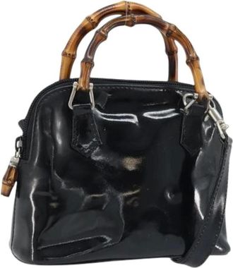 Gucci Pre-owned Mini Bags, female, Black, Size: ONE SIZE Pre-owned Mini Hand Bag