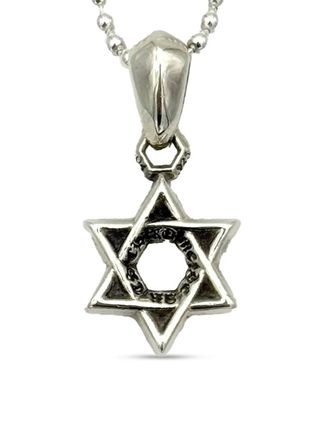 Chrome Hearts Collana a catena Star of David - Argento