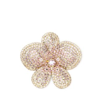 Jennifer Behr Flower Embellished Brooch