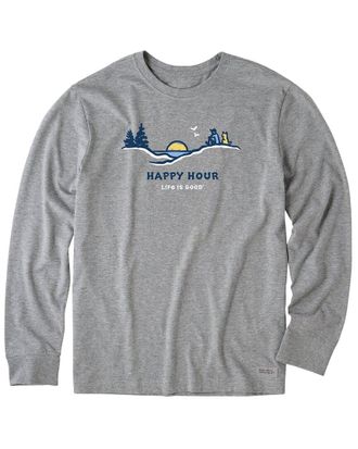Life is good Life Is Good Happy Hour Pine Crusher-Lite T-Shirt