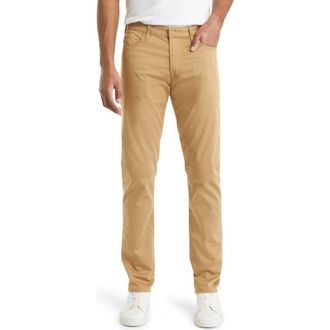 AG - Adriano Goldschmied Tellis Airluxe Commuter Performance Sateen Pants in Vintage Khaki at Nordstrom Rack, Size 31 X 34