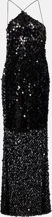 The Sei Abito lungo con paillettes