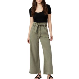 Paige Harper 30 Vintage Jeans In Ivy Green
