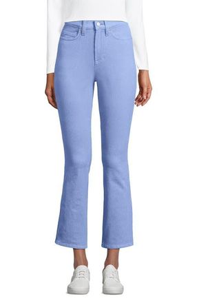 Lands End High Rise Corduroy Kick Crop Pants in Light Cornflower at Nordstrom, Size 14