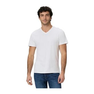 Paige Restin V-Neck Tee - male - PAIGE - T-Shirts - White - XL - Tops