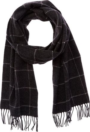 Todd Snyder Todd Snyder Joshua Ellis Windowpane Cashmere Scarf