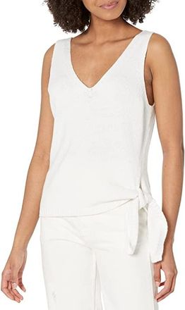 Splendid Berkeley Sweater Tank Top Womens Clothing White : SM (Womens 2-4), Cotton