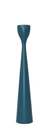 Freemover Rolf M Kerzenst&auml;nder, Buchenholz, Petrol, 33cm