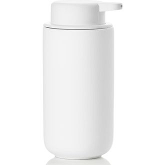Zone Denmark Ume Stoneware Soap Dispenser in White at Nordstrom