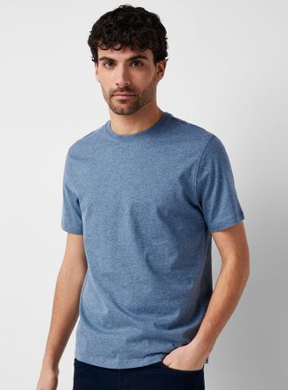 Le 31 Mens 100% organic cotton crew-neck T-shirt Standard fit
