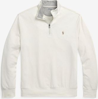 Polo Ralph Lauren Oberteil aus Jersey mit Stehkragen und Zip Pony