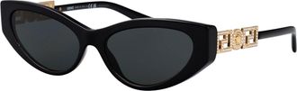 Versace Womens Sunglasses Black Acetate
