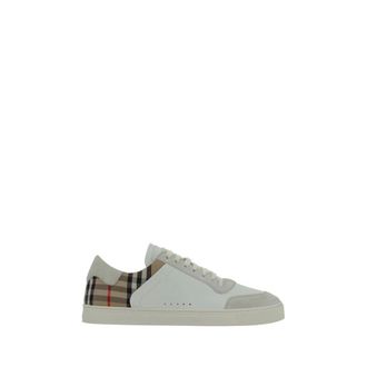 Burberry Heren, Schoenen, Wit, Maat: 39 EU Leer