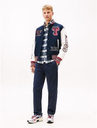 Tommy Hilfiger Mens Tommy Jeans Relaxed Tapered Chino - Navy - 29W x 30L