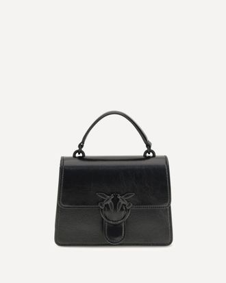 Pinko Borsa a Mano Love One Top mini in pelle shiny Woman UNI