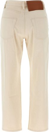 Jil Sander Japanese Raw Denim Jeans - Off-White