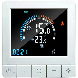 OEM Termostato Digital Programable Con Wifi Y Pantalla Lcd - Sensor Ntc - Programaci&oacute;n Semanal - Bloqueo De Seguridad Infantil - F&aacute;cil Instalaci&oacute;n