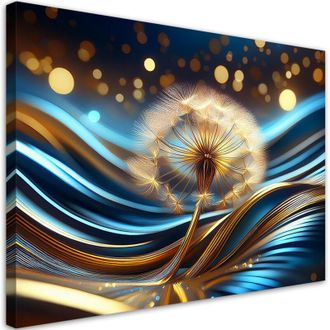 Artgeist Quadro su tela, Pesce palla Astrazione naturale - 120x80