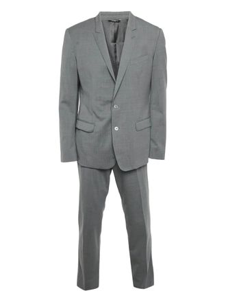 Dolce & Gabbana single-breasted wool suit - Grey