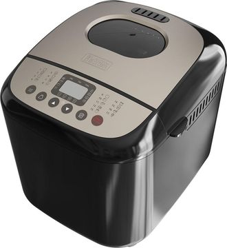Black+Decker Black+decker Panificadora Bxbm600e, 600w, Panes De 500g, 750g Y 1kg, 17 Programas Para Panes, Iogures, Pasteles Y Mermeladas, Programable 15 Horas, Cu