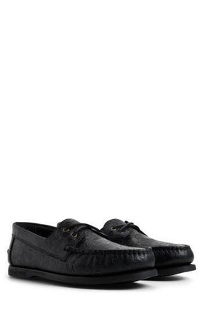 Sperry Top-Sider Lou Boat Shoe in Black at Nordstrom Rack, Size 11.5