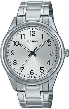 Casio Mens Silver Watch with Silver Dial - MTP-V005D-7B4UDF