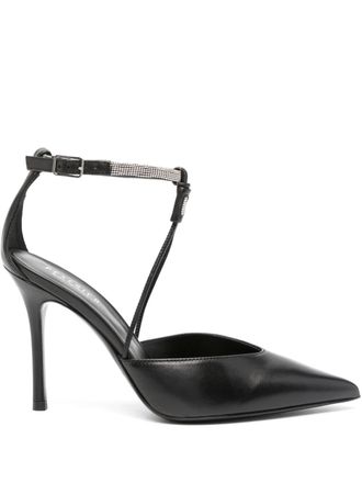PESERICO Leren pumps - Zwart