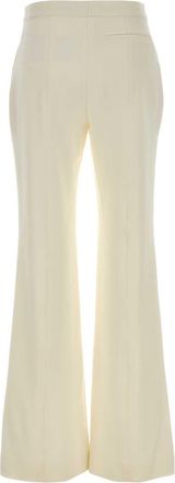 Givenchy Womens Classic Trousers Ivory Wool