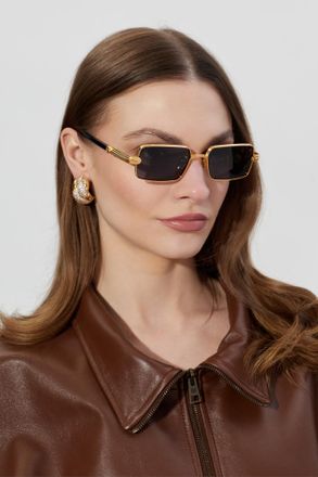 Balmain Rhythm Sunglasses, Unisex, Gold
