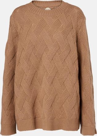 Jardin Des Orangers Oversized wool and cashmere sweater