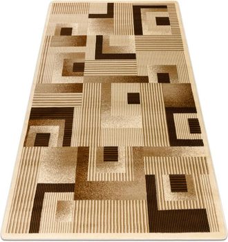 RugsX Alfombra Royal G2069 Geom&eacute;tricos, L&iacute;neas - Crema Beige 150x230 Cm