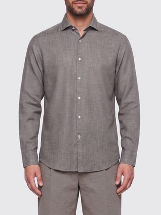 HUGO BOSS Camicia casual Boss in cotone e lino