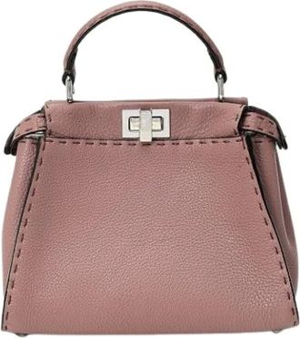 Fendi Pre-owned Borsa a Spalla Peekaboo - - Pre-owned - Donna - Rosa - ONE SIZE