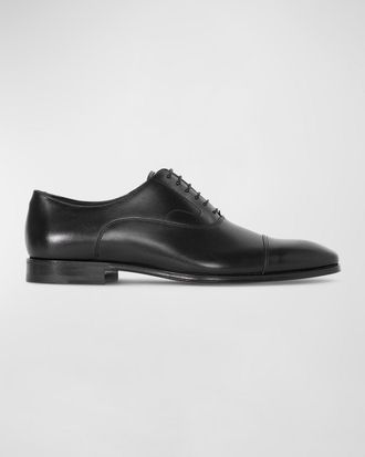 Paul Stuart Mens Hark Leather Oxfords