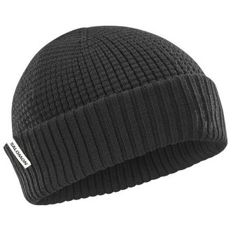 Salomon Docker Beanie M&uuml;tze - Unisex | schwarz