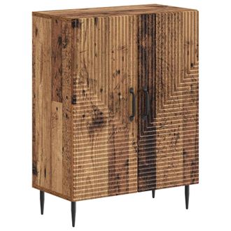 vidaXL Armario De Almacenamiento Para Ba&ntilde;o Haarlem Madera Envejecida Vidaxl