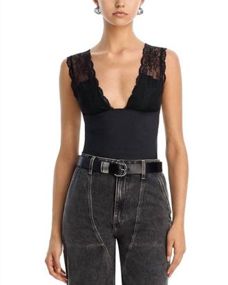 Free People Power Play Cami In Black