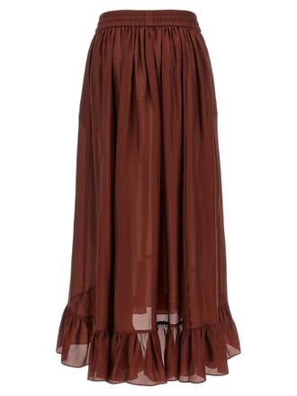 Zimmermann Aster Skirt - Burgundy