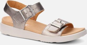 Hotter Womens Corfu Womens Sandals - Silver - Size: 6.5