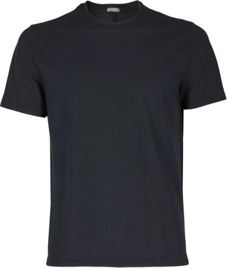 Zanone T-Shirts, male, Blue, Size: 3XL T-Shirt