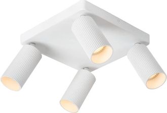 Lucide Lucide CLUBS - Ceiling Spotlight - 4xGU10 - White