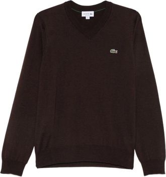 Lacoste Hombre, Jerseys, Marr&oacute;n, Talla: M