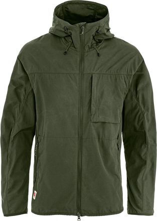 Fj&auml;llr&auml;ven Mens High Coast Wind Jacket Green XXL