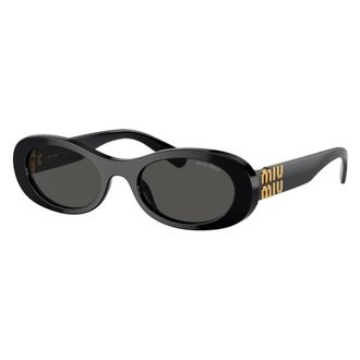 Miu Miu MU 06Zs Sunglasses - female - Miu Miu - Sunglasses - Black - 50 MM - Accessories