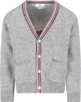 Thom Browne Grey Hector Wool-Blend Cardigan