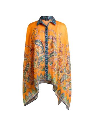 Etro Printed Oversized Shirt