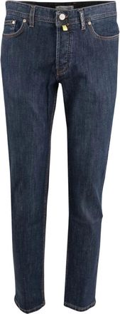 Sartorio Napoli Jeans Classico - Heren - Slim Fit Jeans - Blauw - W40 - Katoen - Jeans