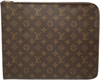 Louis Vuitton Pre-owned Monogram Canvas Clutch - - Pre-owned - Donna - Marrone - ONE SIZE